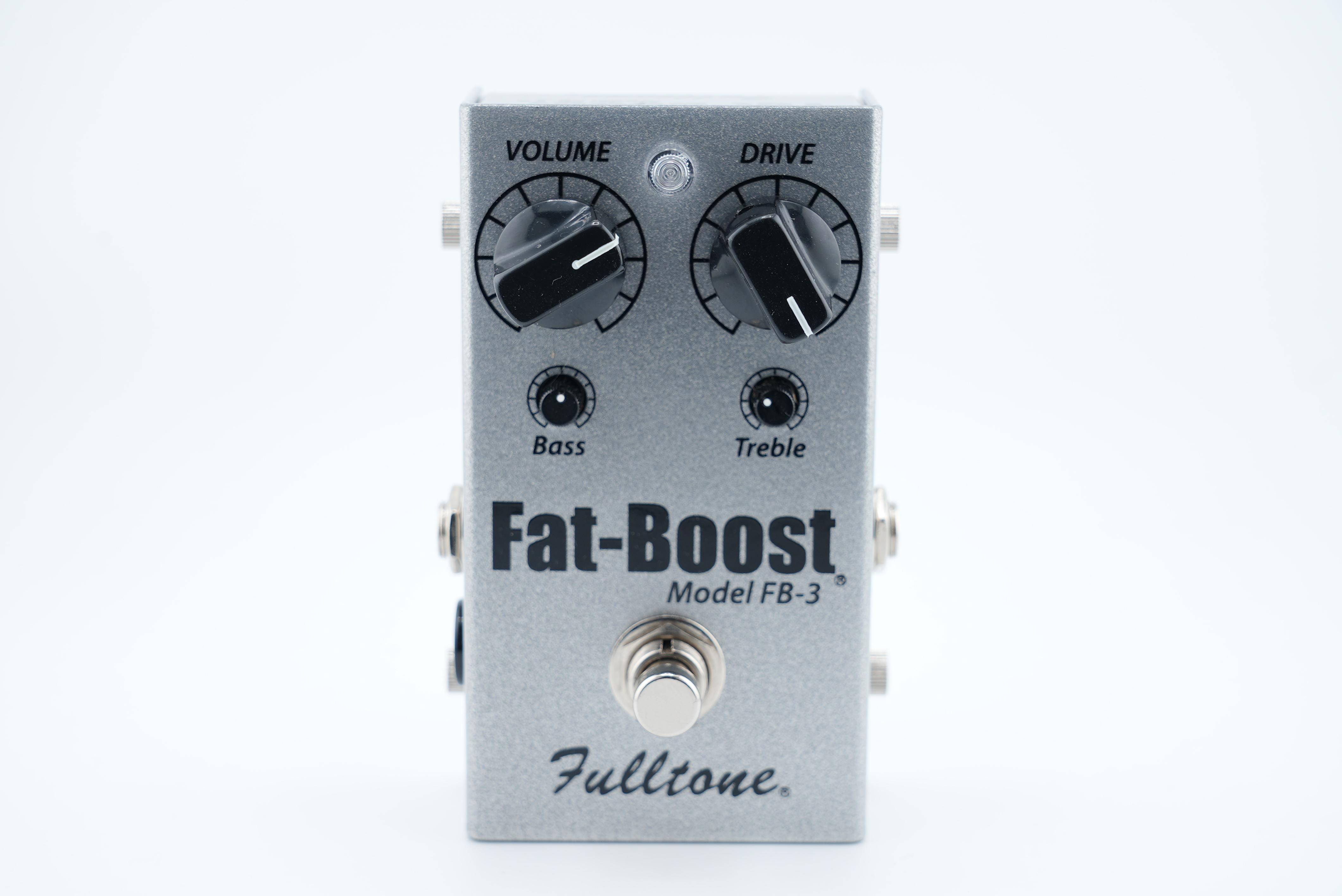 Second Hand Fulltone Fat-Boost FB-3 Boost Pedal - Andertons Music Co.